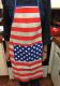 USA Flag July 4th Apron