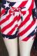 LA USA Flag Shorts